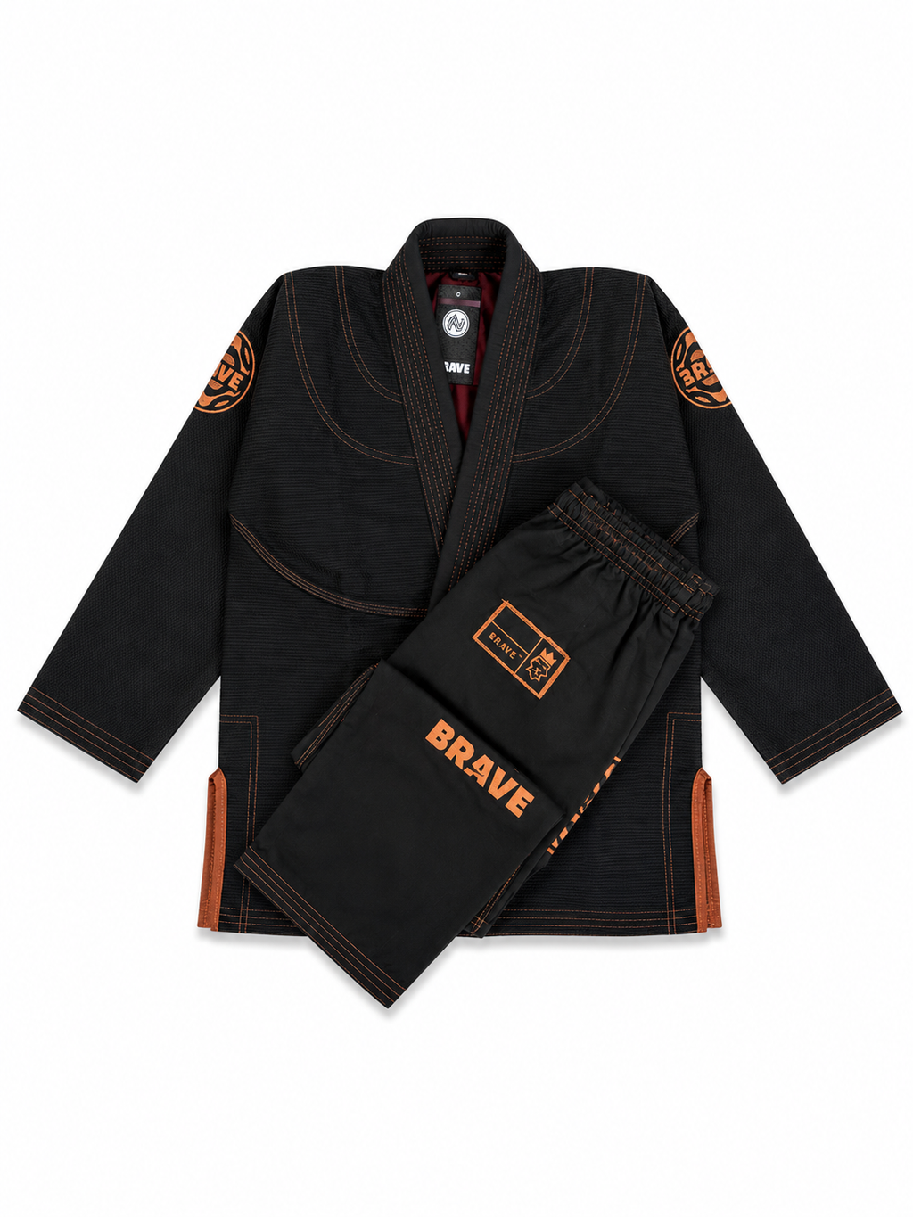 Be Water Kids Gi Black on Brown