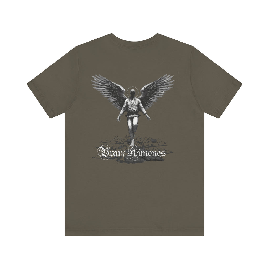 Brave Angel Wings  Tee - Unisex Casual Jersey Shirt