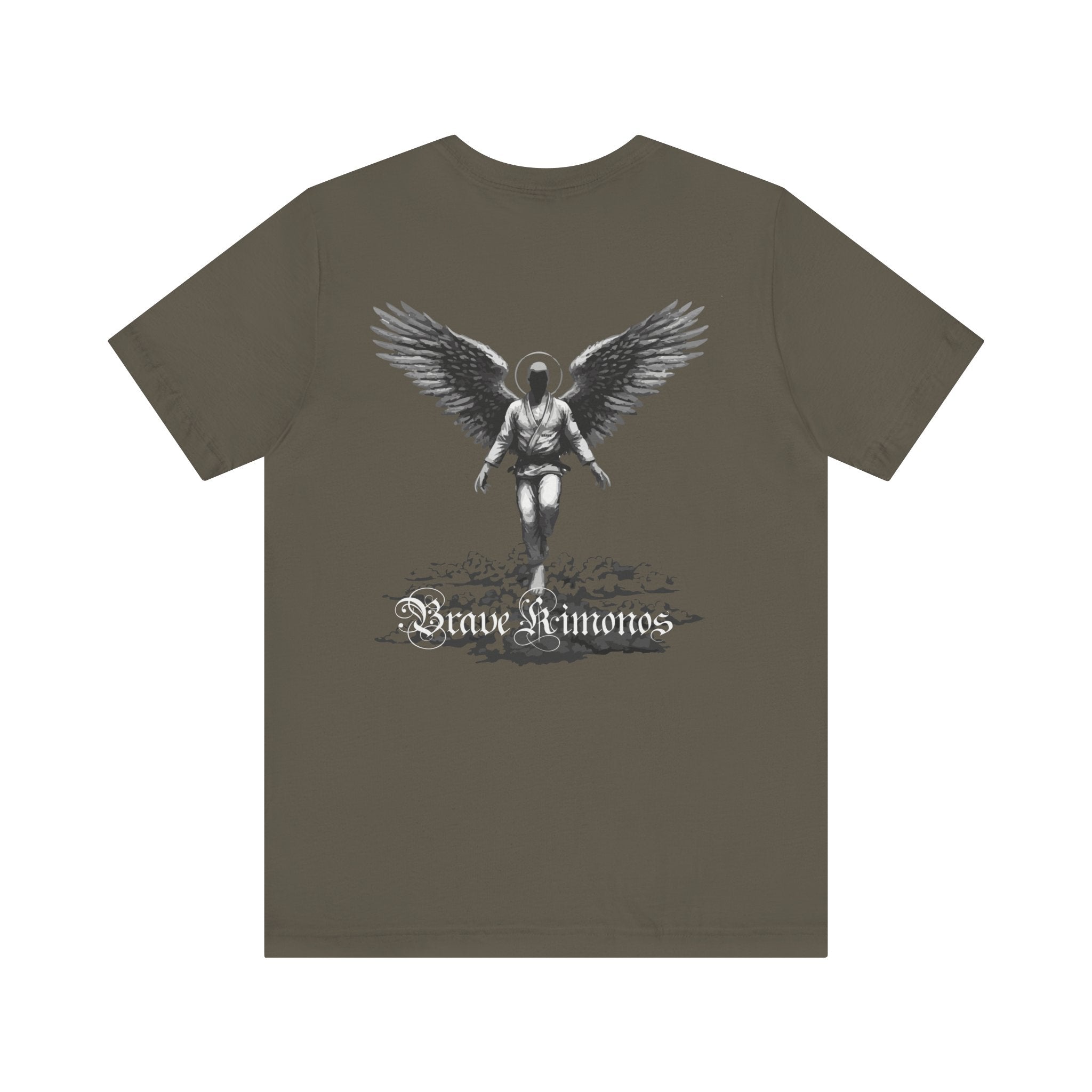Brave Angel Wings  Tee - Unisex Casual Jersey Shirt