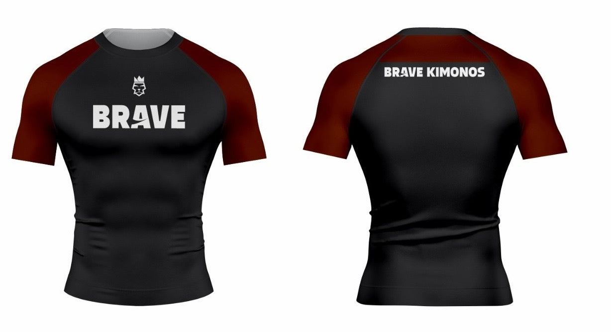 Brave Competition Ranked Rashguard - Short Sleeve