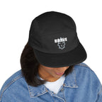 Embroidered 'Brave Kimonos' 5-Panel Cap — Casual Tan Streetwear Hat