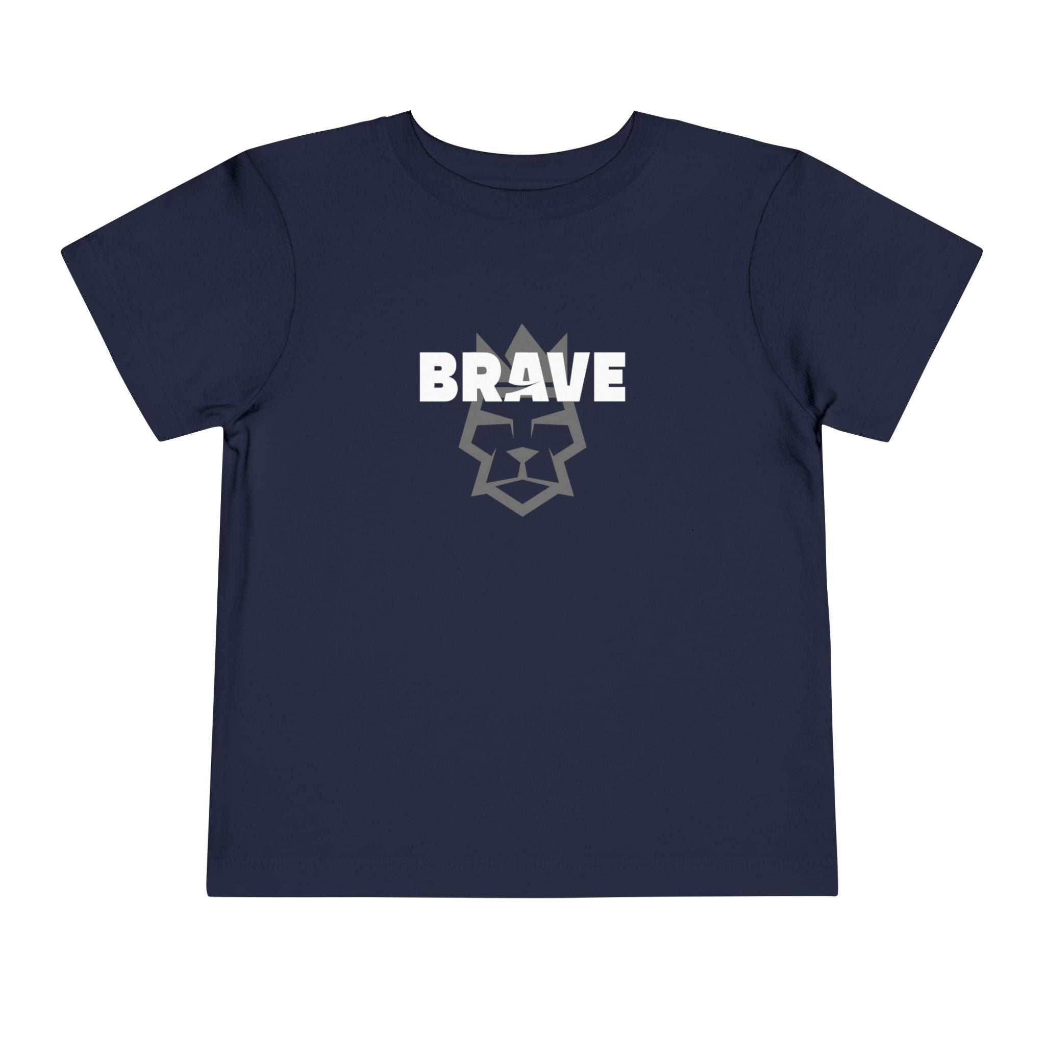 Toddler Tee — Minimal Crown Lion Logo Kids T‑Shirt