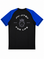 Jiujitsu For Life Rashguard Blue