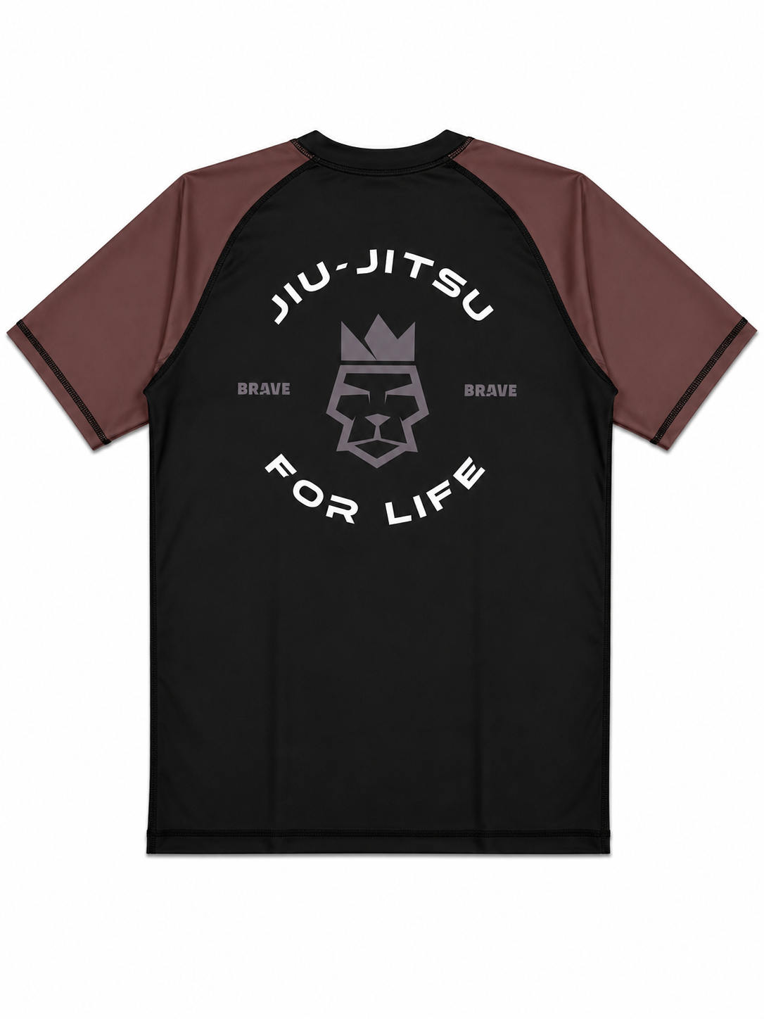Jiujitsu For Life Rashguard Brown