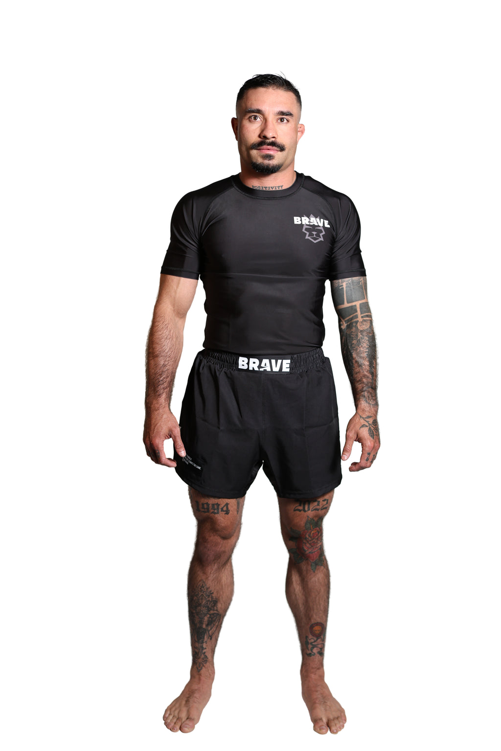 Jiujitsu For Life Rashguard Black