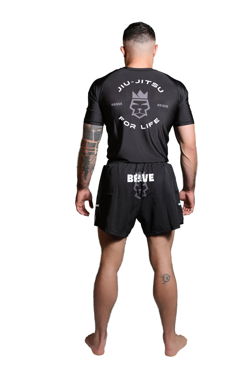 Jiujitsu For Life Rashguard Black