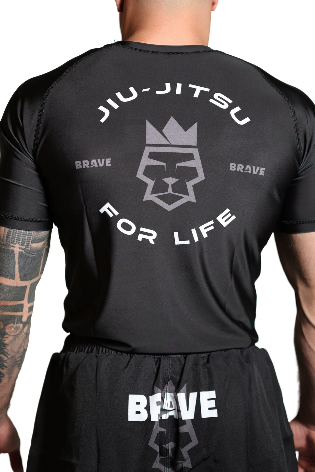 Jiujitsu For Life Rashguard Black