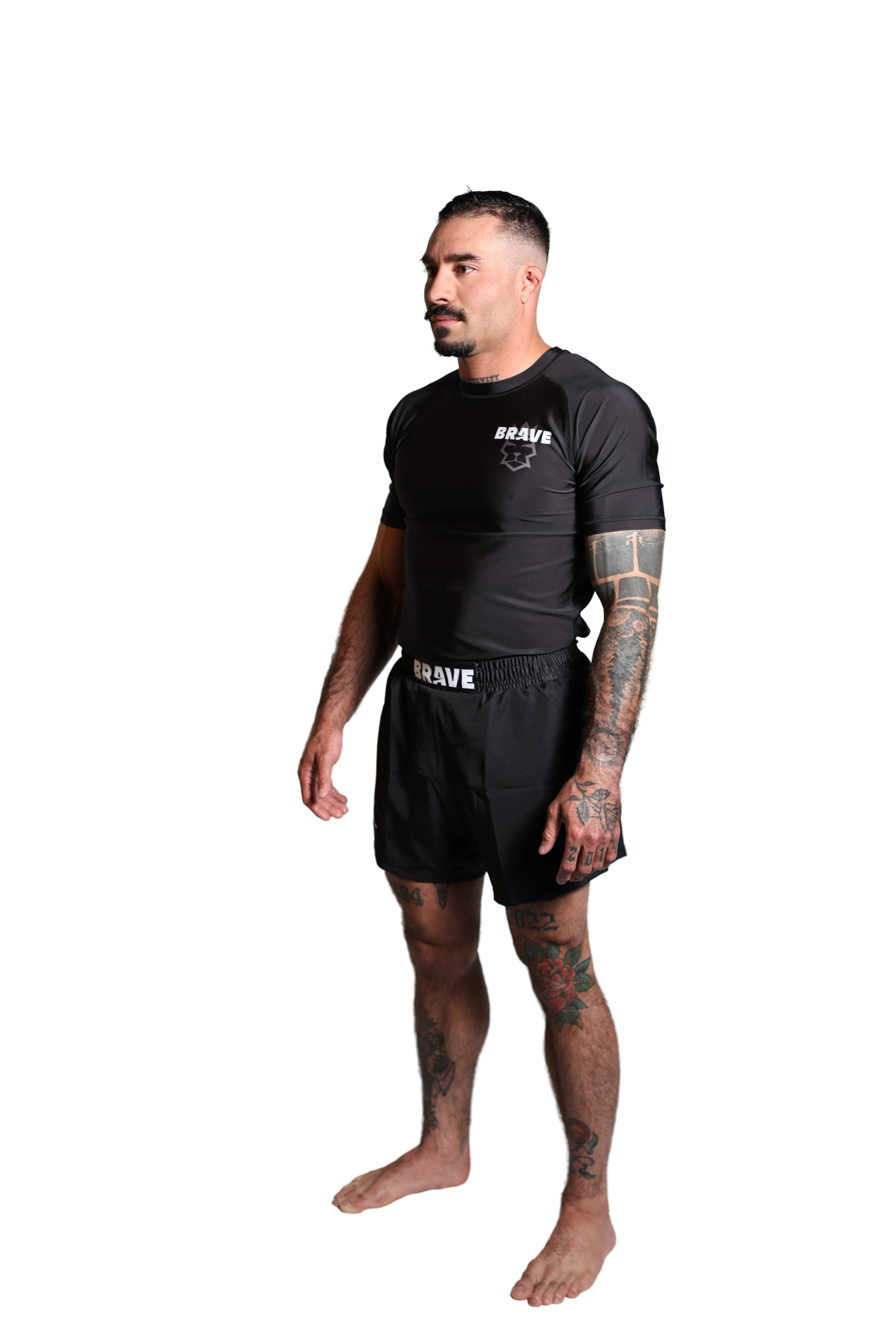 Jiujitsu For Life Rashguard Black