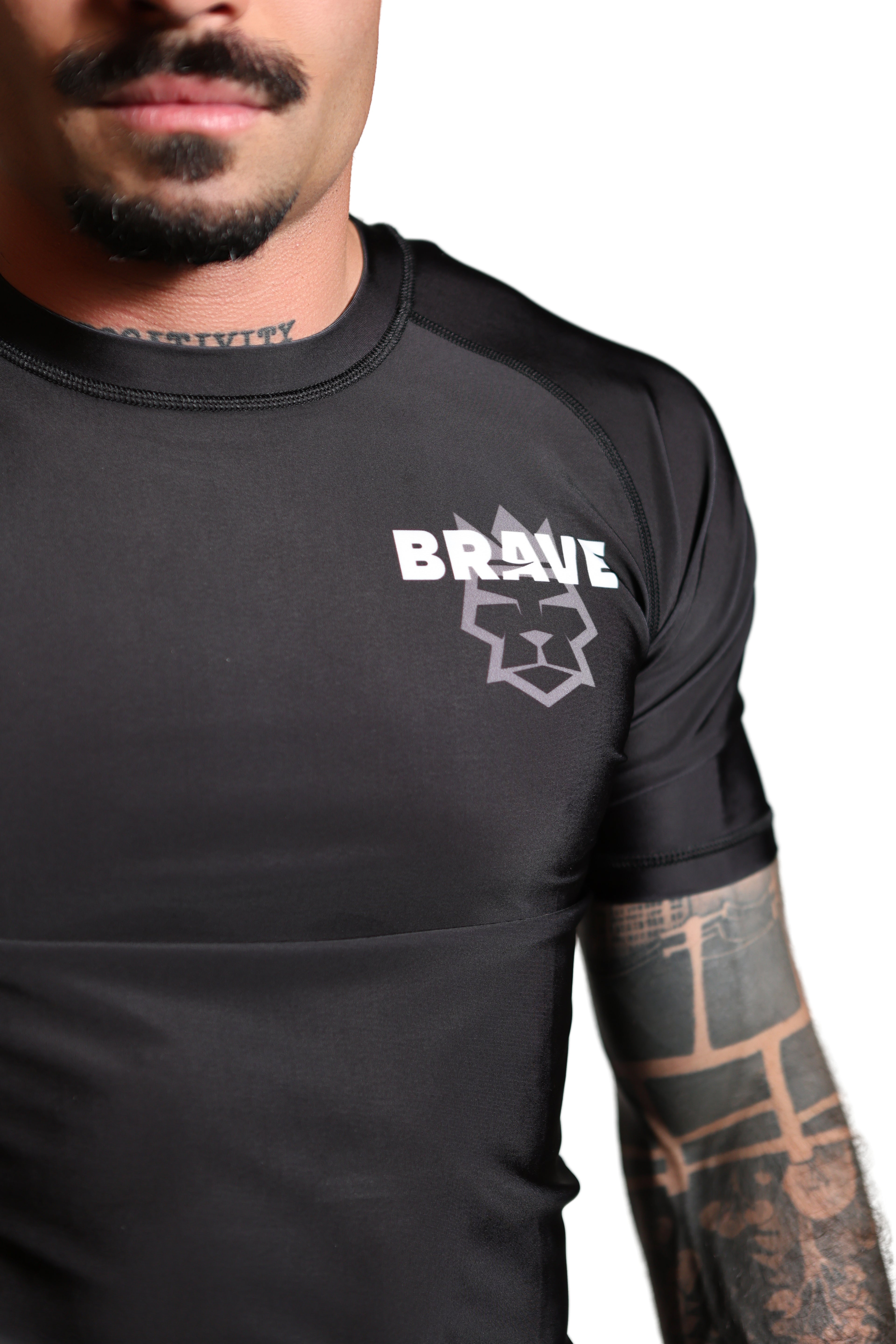 Jiujitsu For Life Rashguard Black