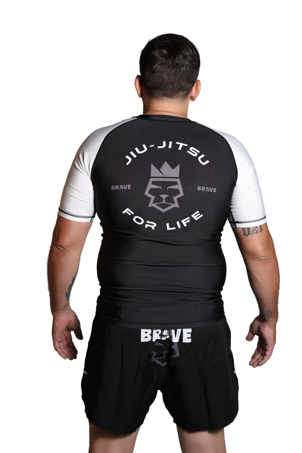 Jiujitsu For Life Rashguard White