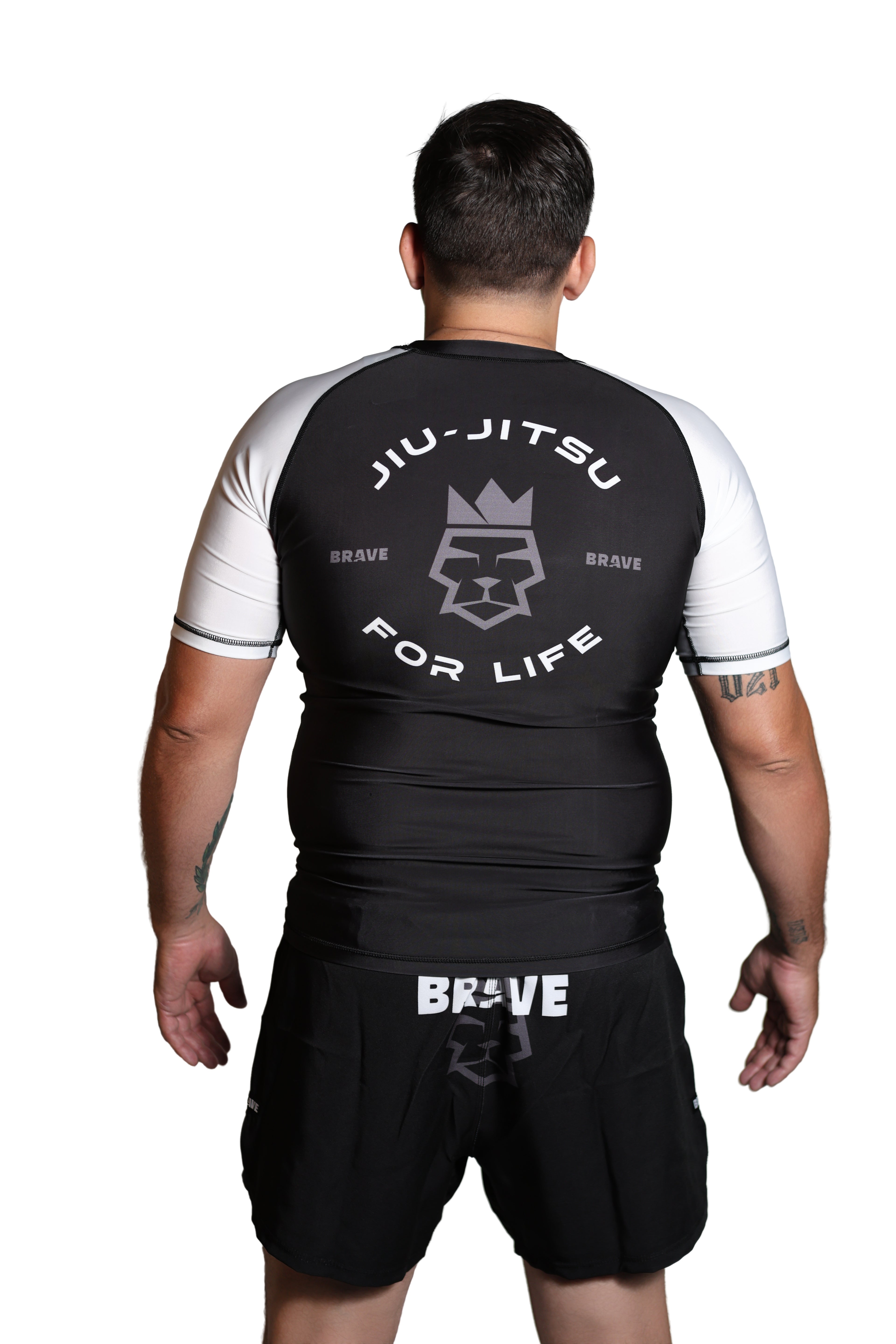 Jiujitsu For Life Rashguard White