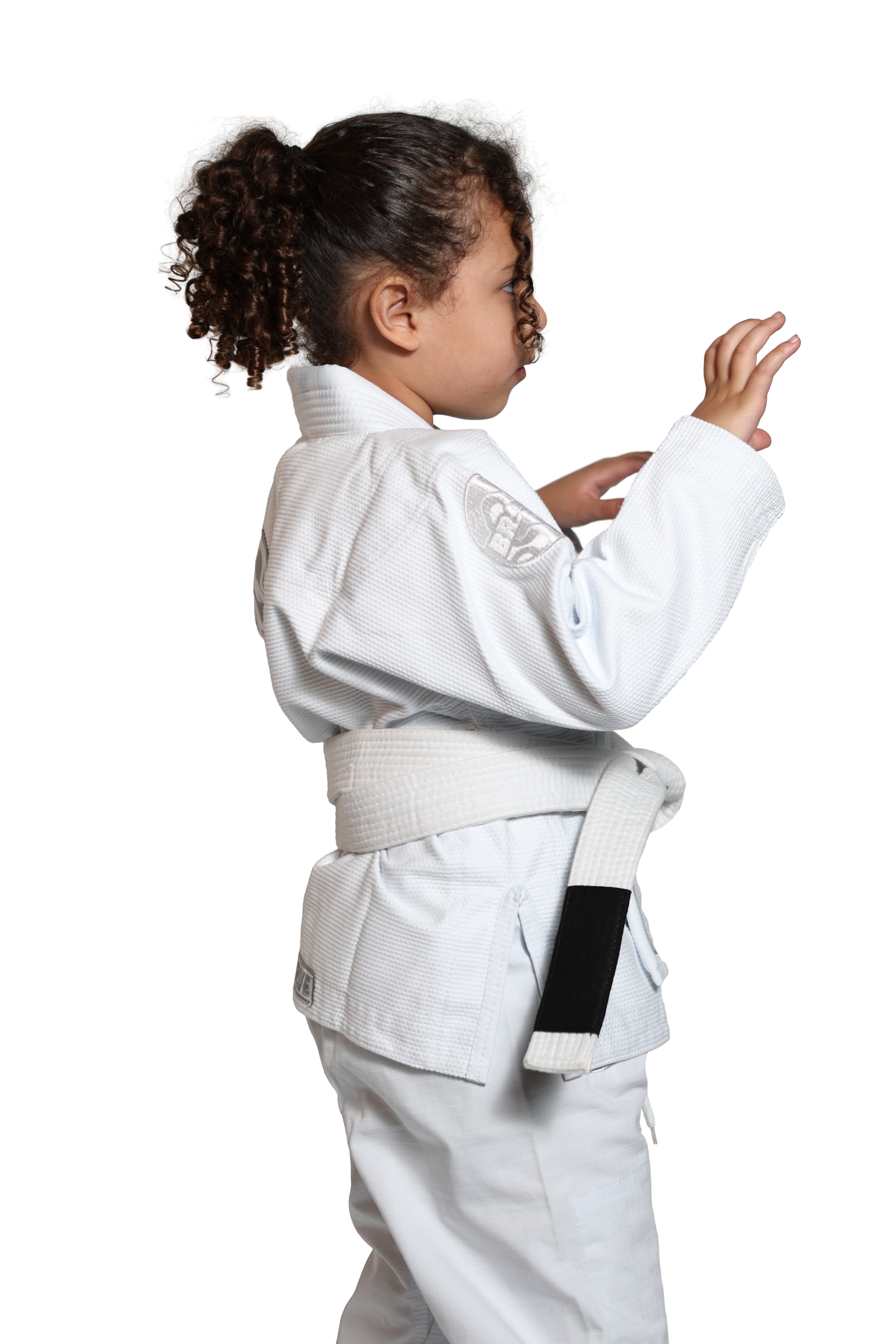 Be water kids Gi - White on White