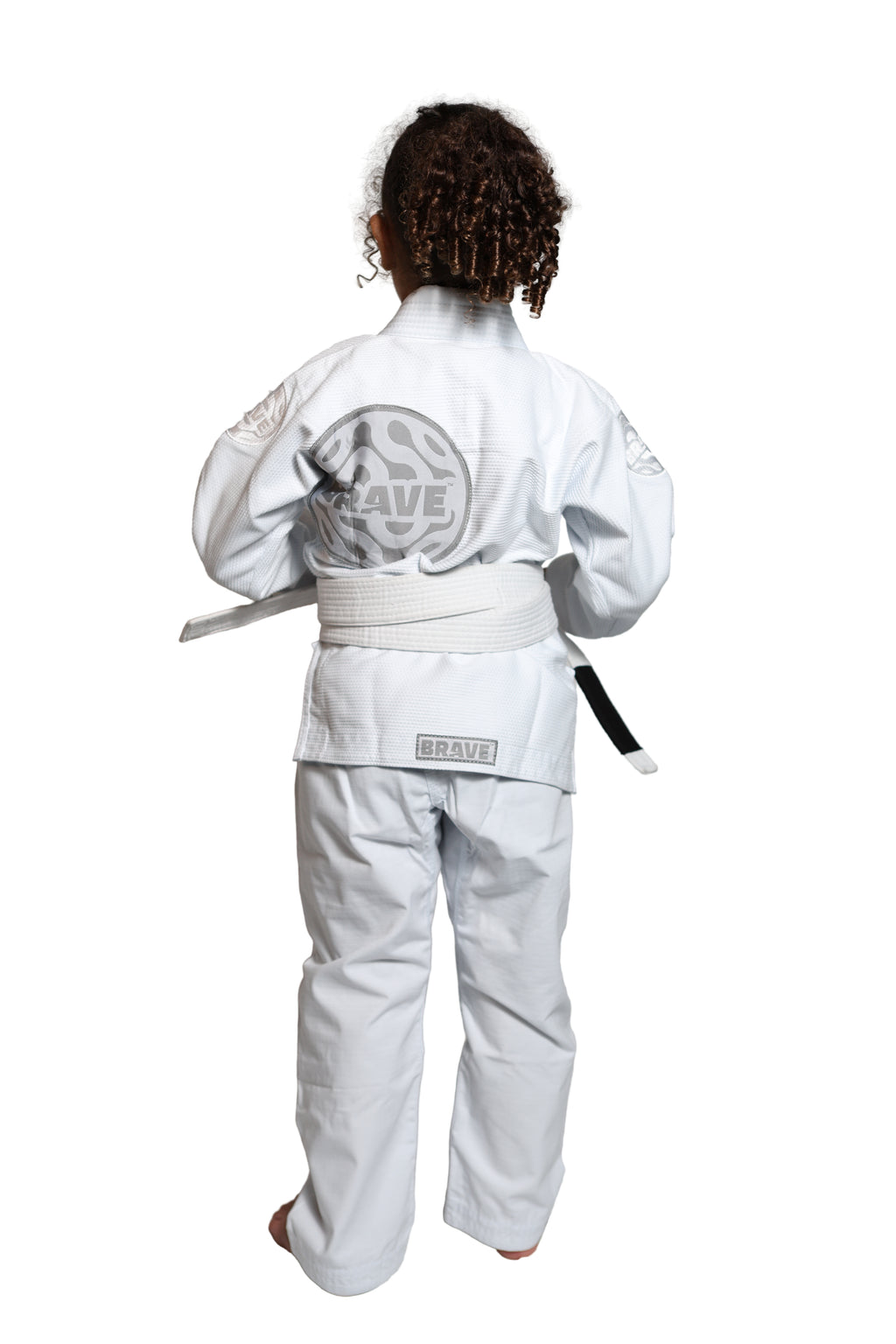 Be water kids Gi - White on White