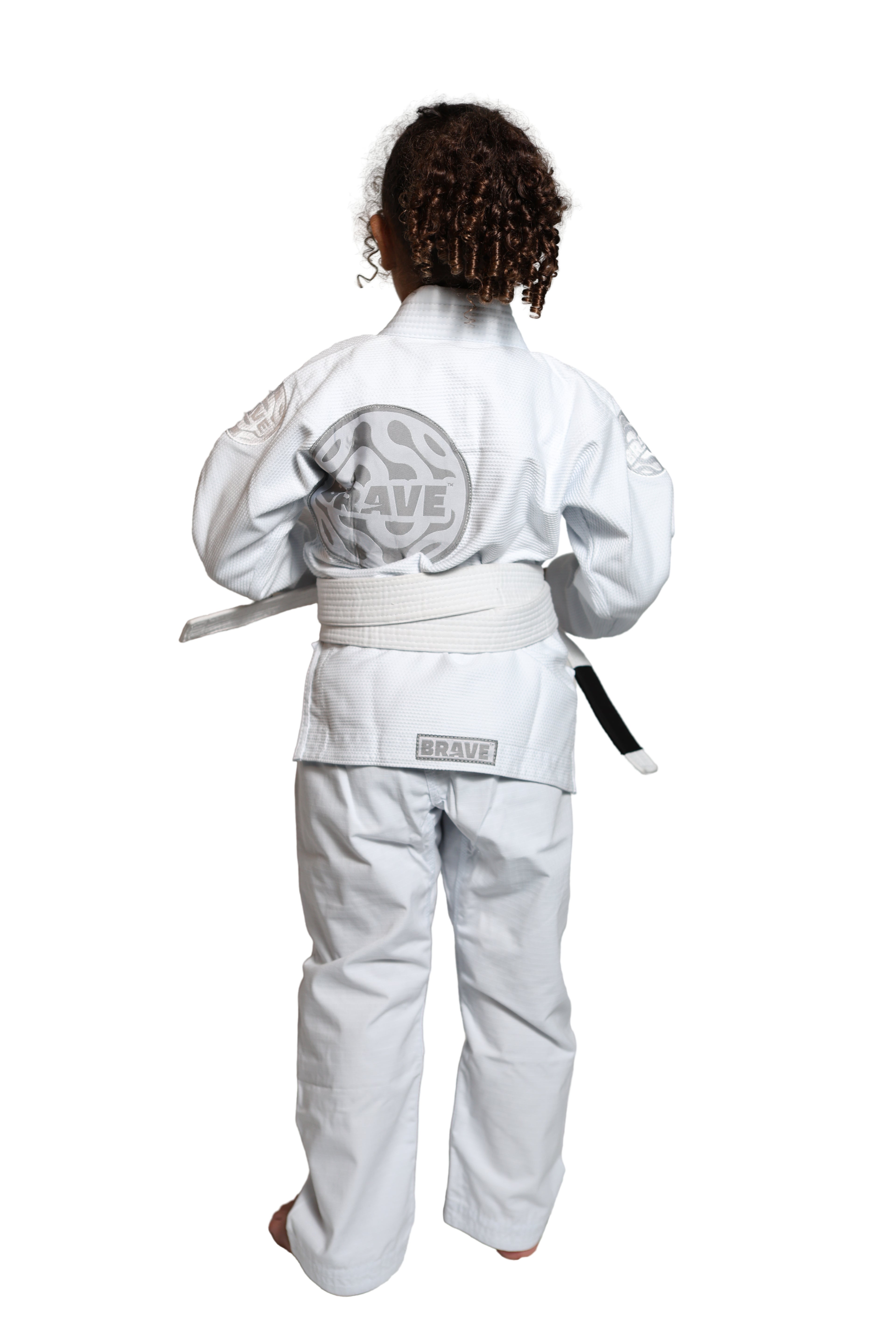 Be water kids Gi - White on White