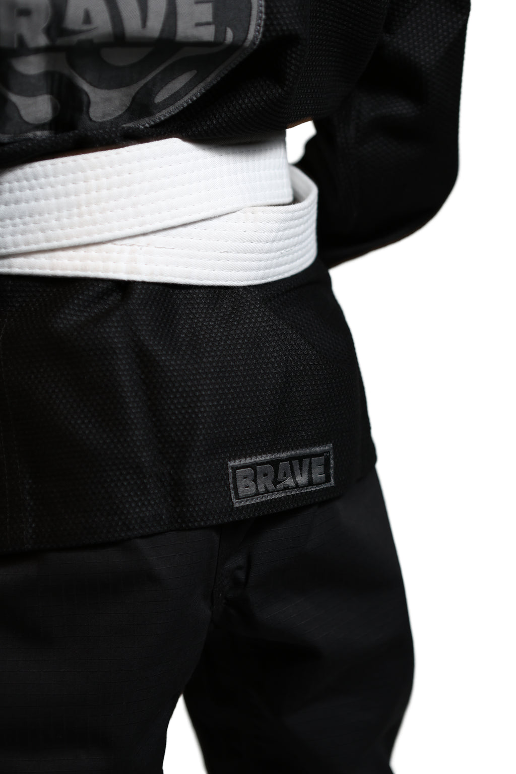 Be Water kids Gi - Black on Black