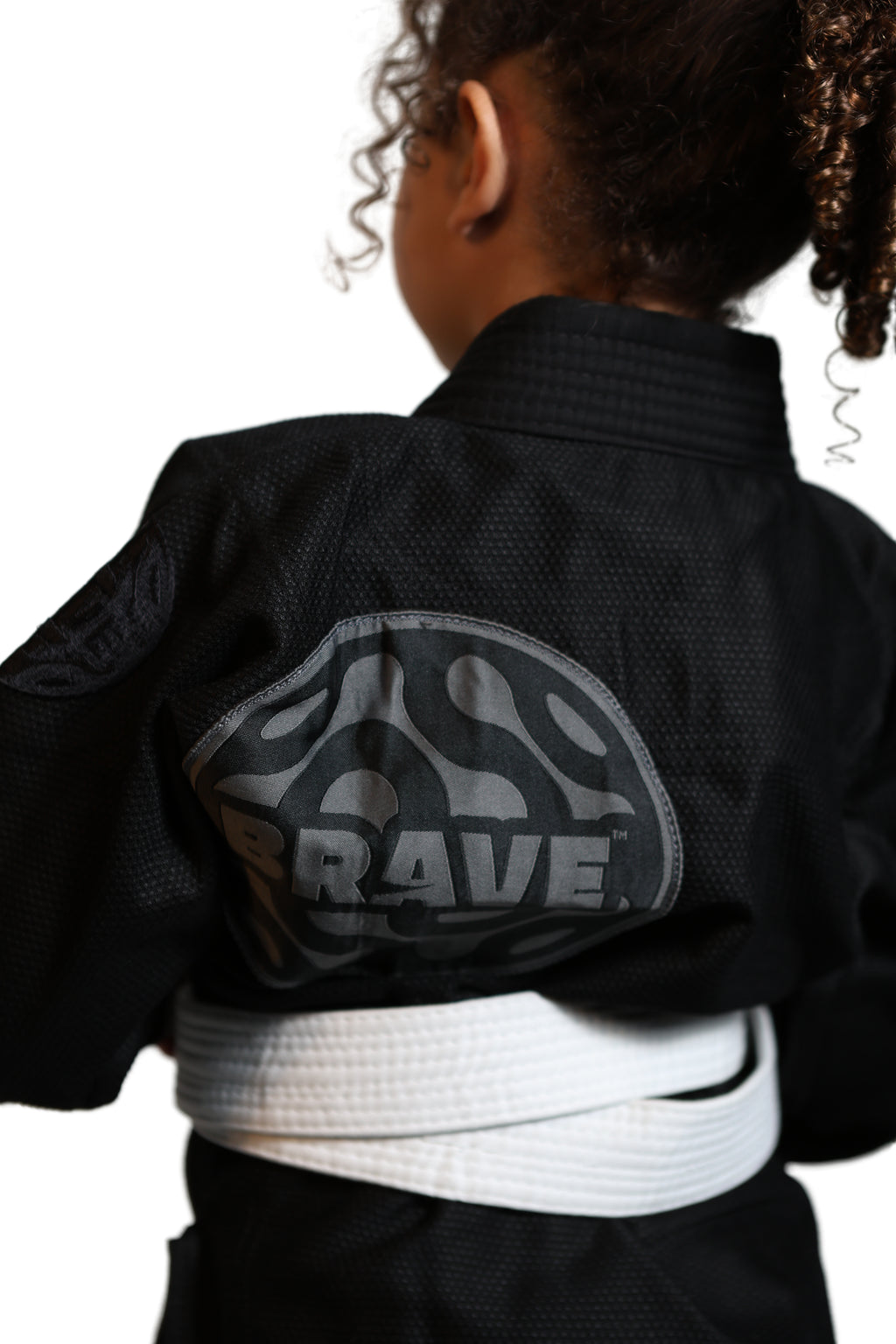 Be Water kids Gi - Black on Black