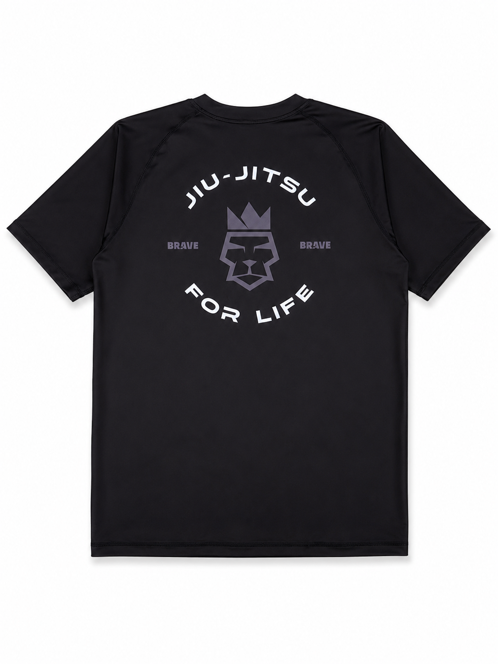 Jiujitsu For Life Rashguard Black