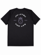 Jiujitsu For Life Rashguard Black