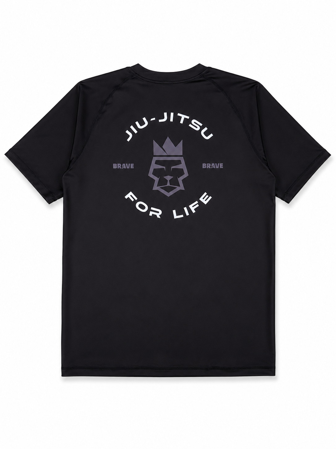 Jiujitsu For Life Rashguard Black