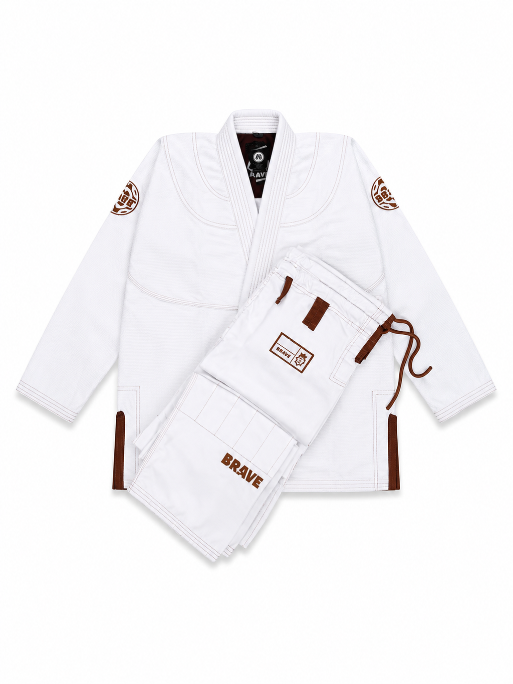 Be Water Gi White and Brown
