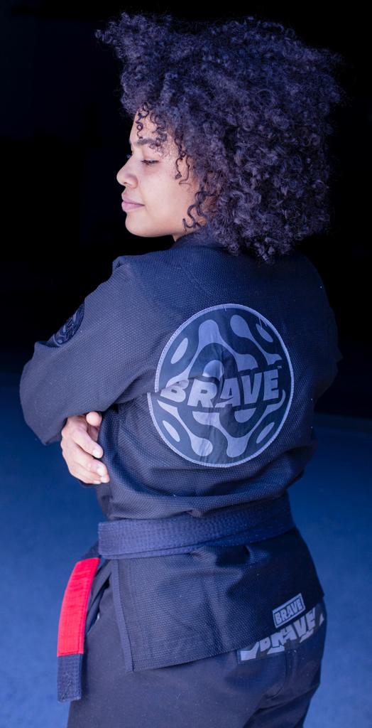 Brave Be Water Gi - Black on Black