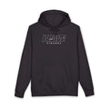 Brave Kimonos Hoodie — Athletic Black Pullover with 'BRAVE KIMONOS' Logo