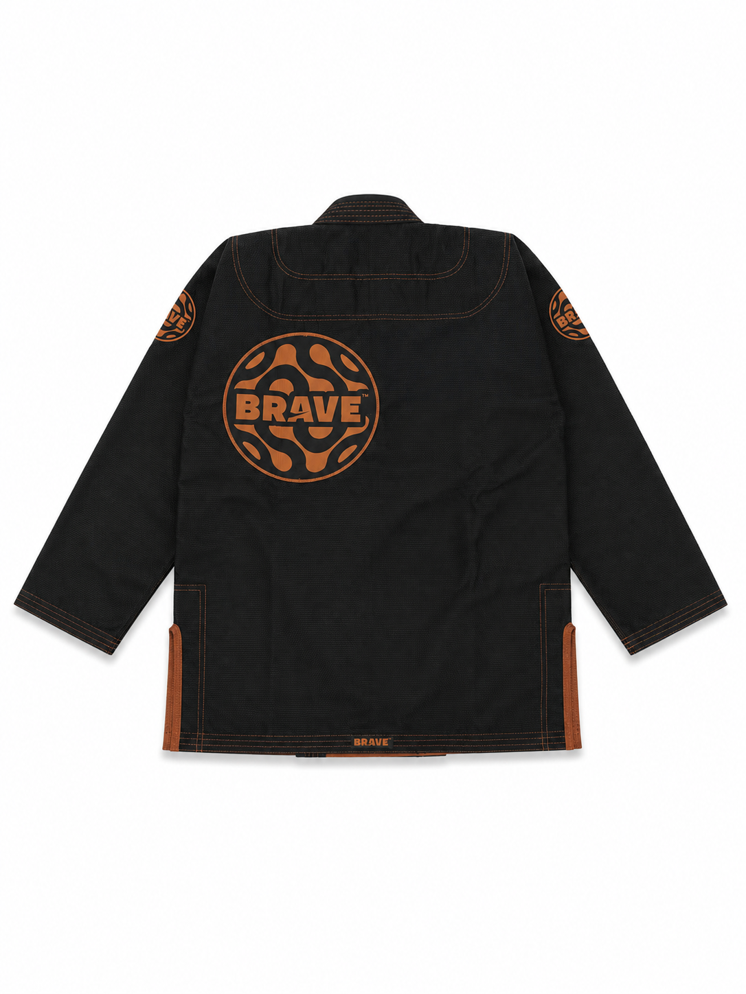 Brave Be Water Black on Brown