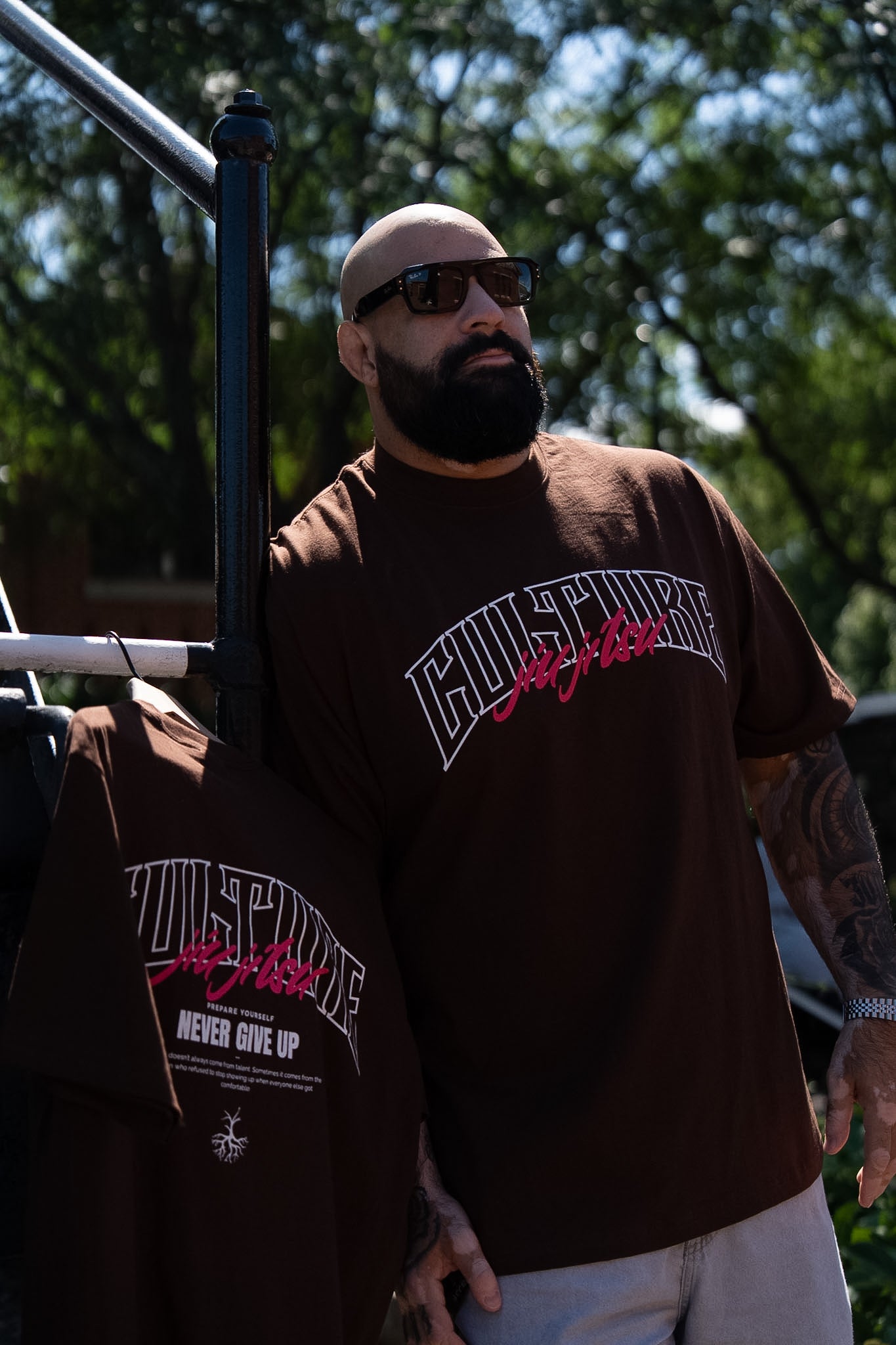 NEVER GIVE UP COJ SHIRT