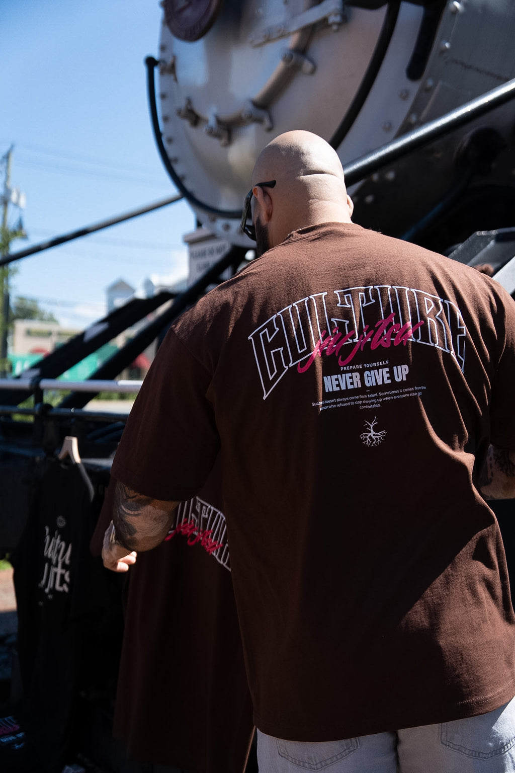 NEVER GIVE UP COJ SHIRT