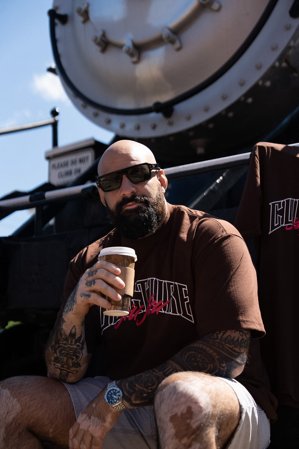 NEVER GIVE UP COJ SHIRT