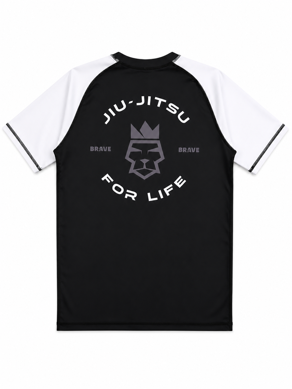 Jiujitsu For Life Rashguard White