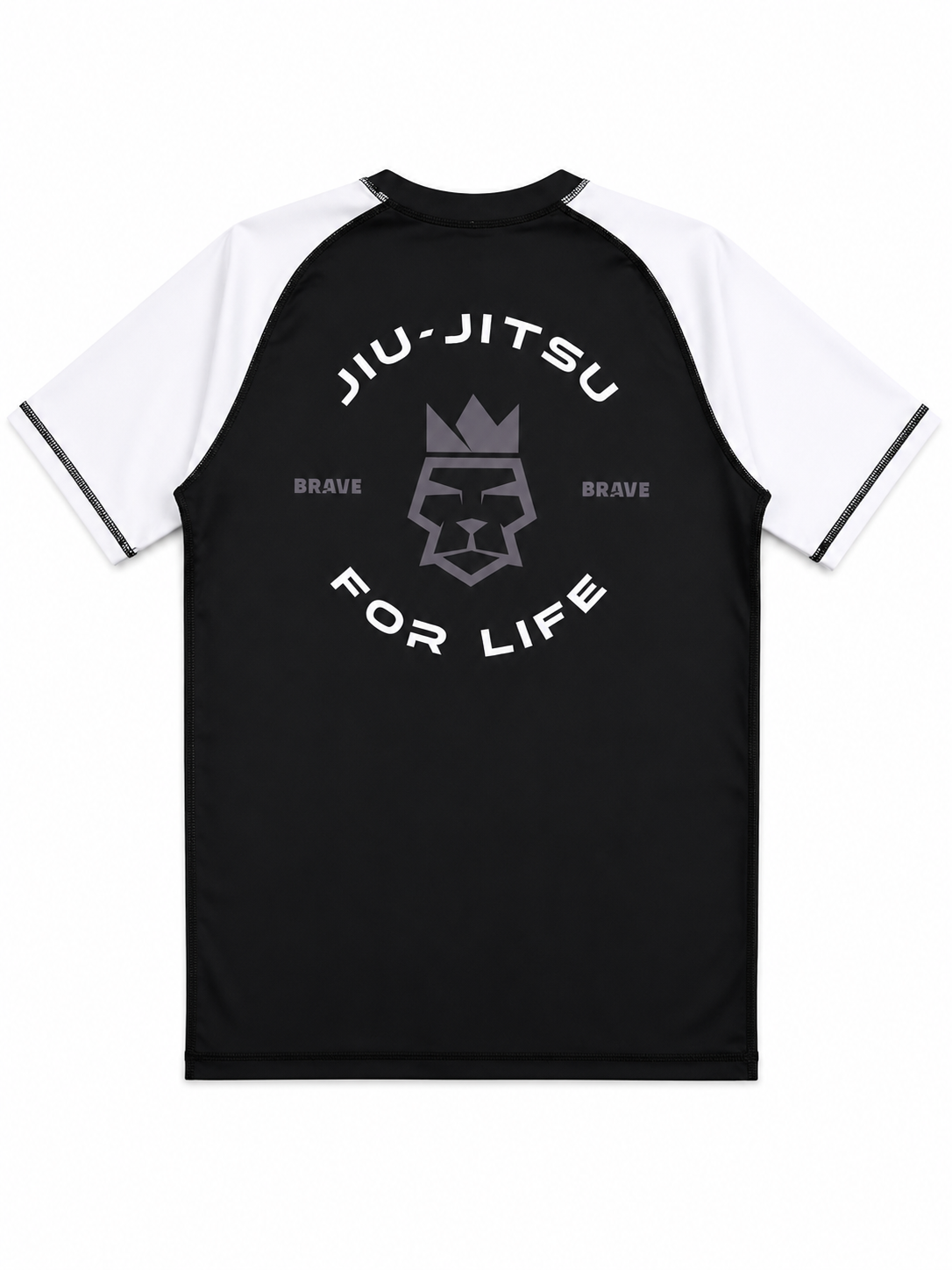 Jiujitsu For Life Rashguard White