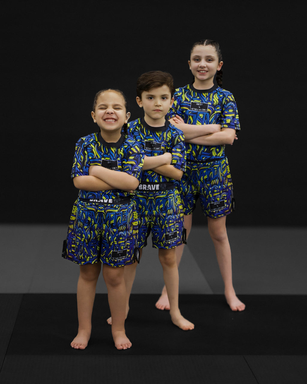 BRAVE X SENRA STUDIO NOGI KIDS SHORT