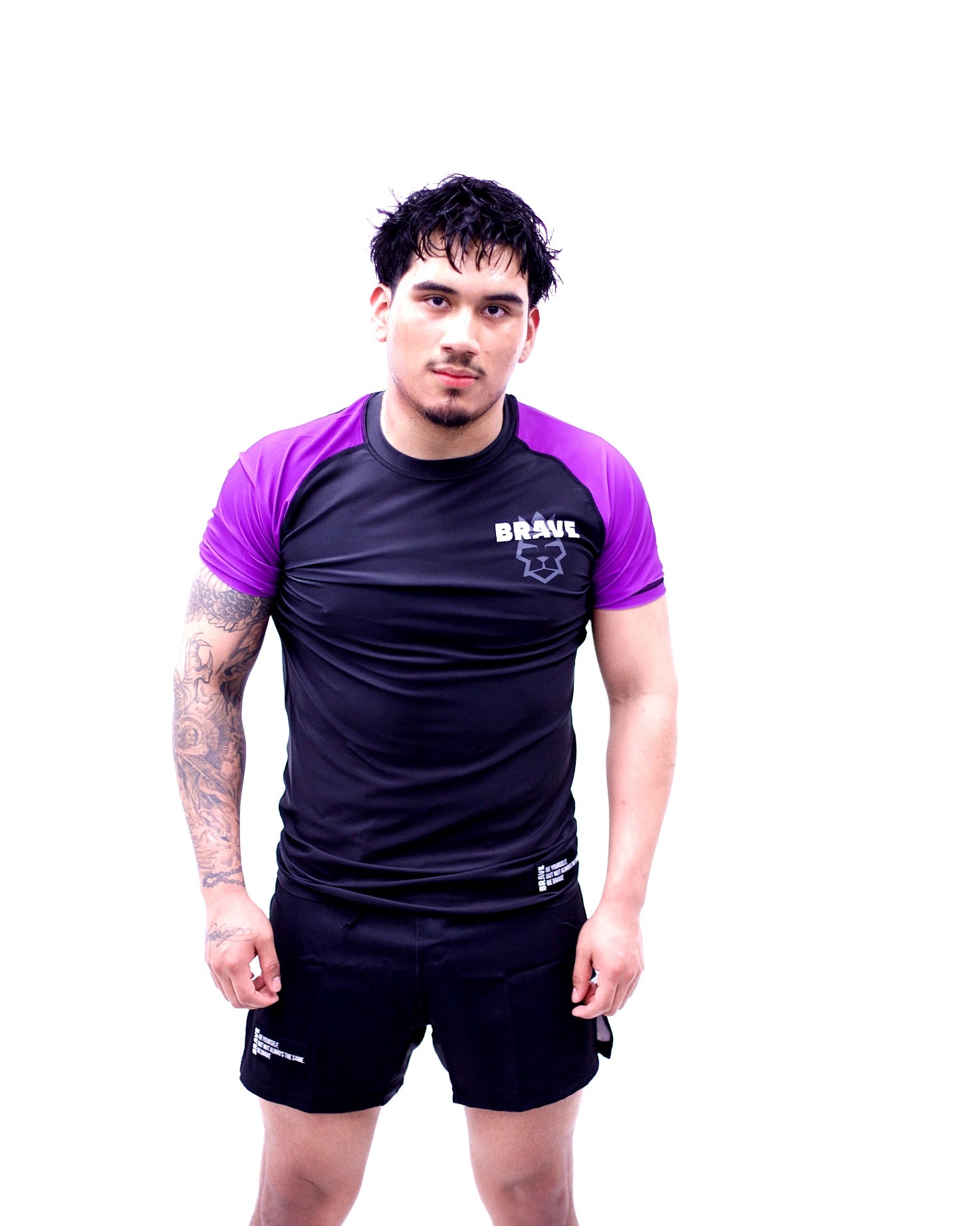 Jiujitsu For Life Rashguard Purple