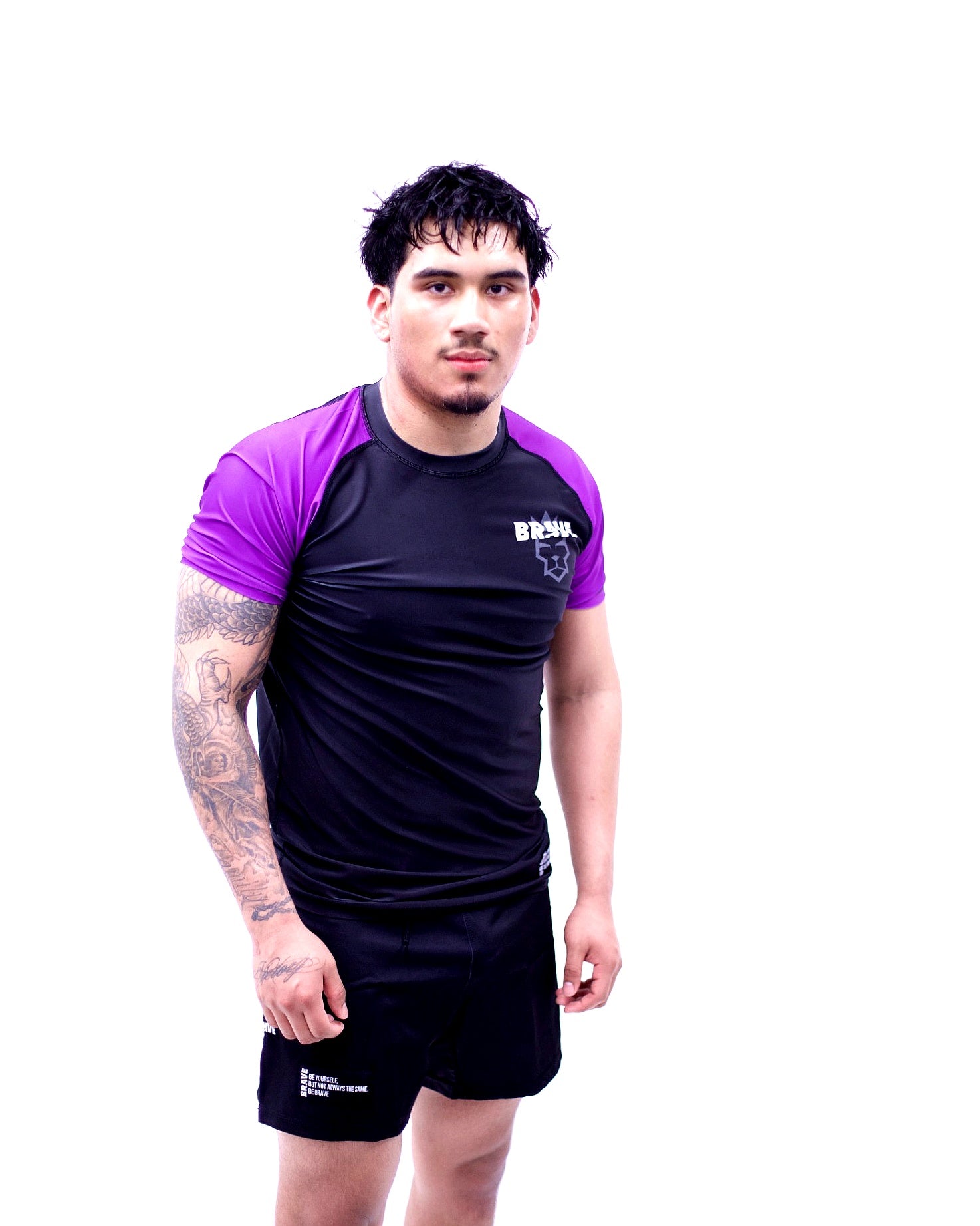 Jiujitsu For Life Rashguard Purple