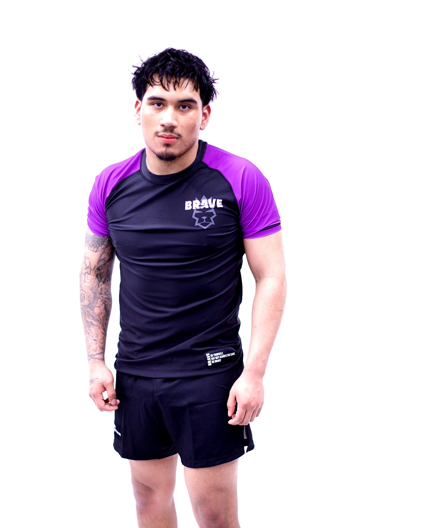 Jiujitsu For Life Rashguard Purple