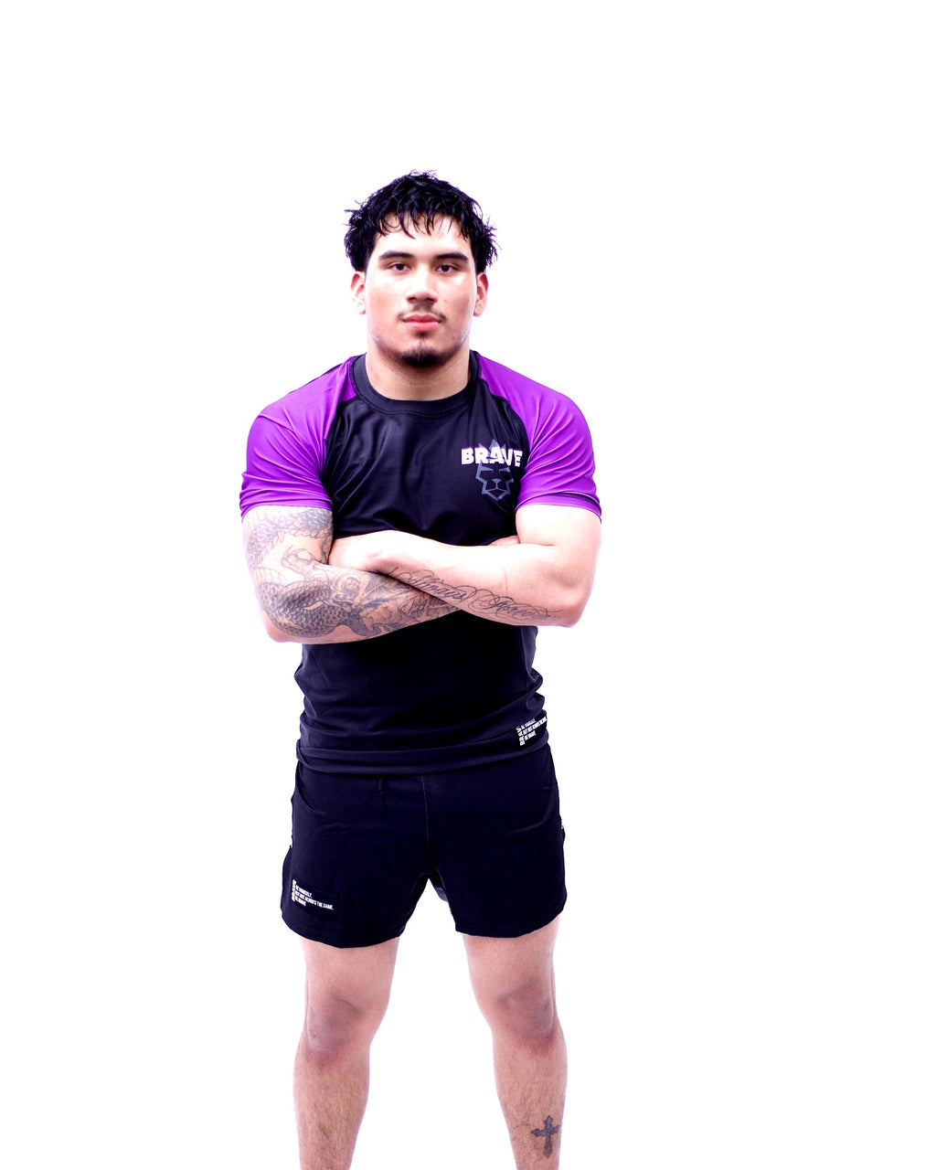Jiujitsu For Life Rashguard Purple